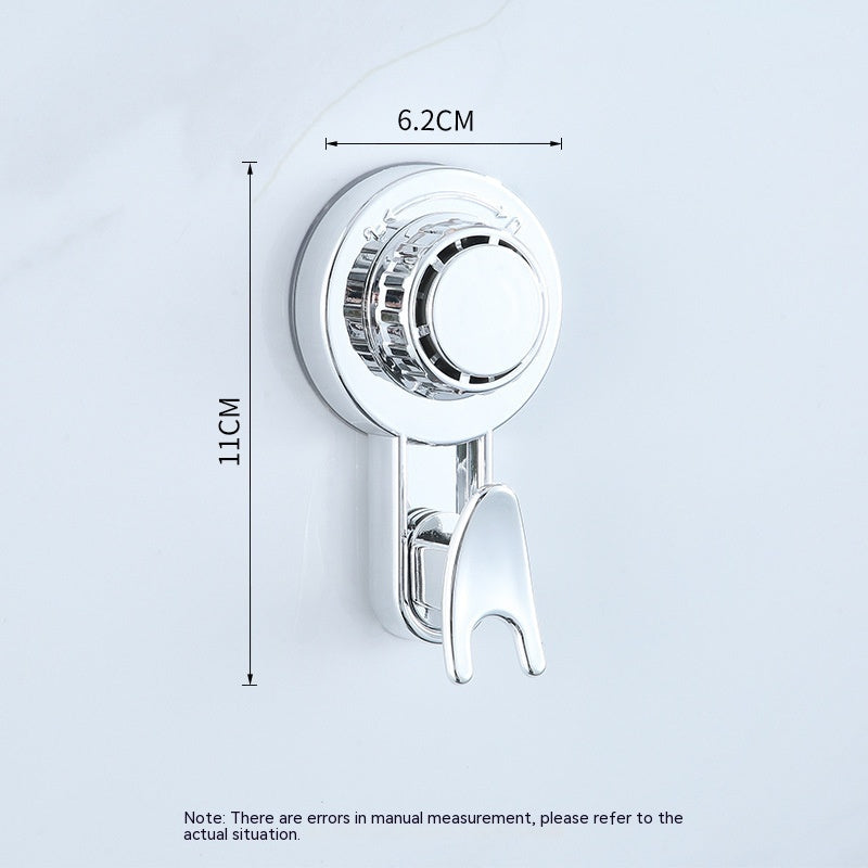 Wall Suction Cup Hook Punch-free Powerful Vacuum Single Hook Kitchen Bathroom Door Rear Non-marking Clothes Hook