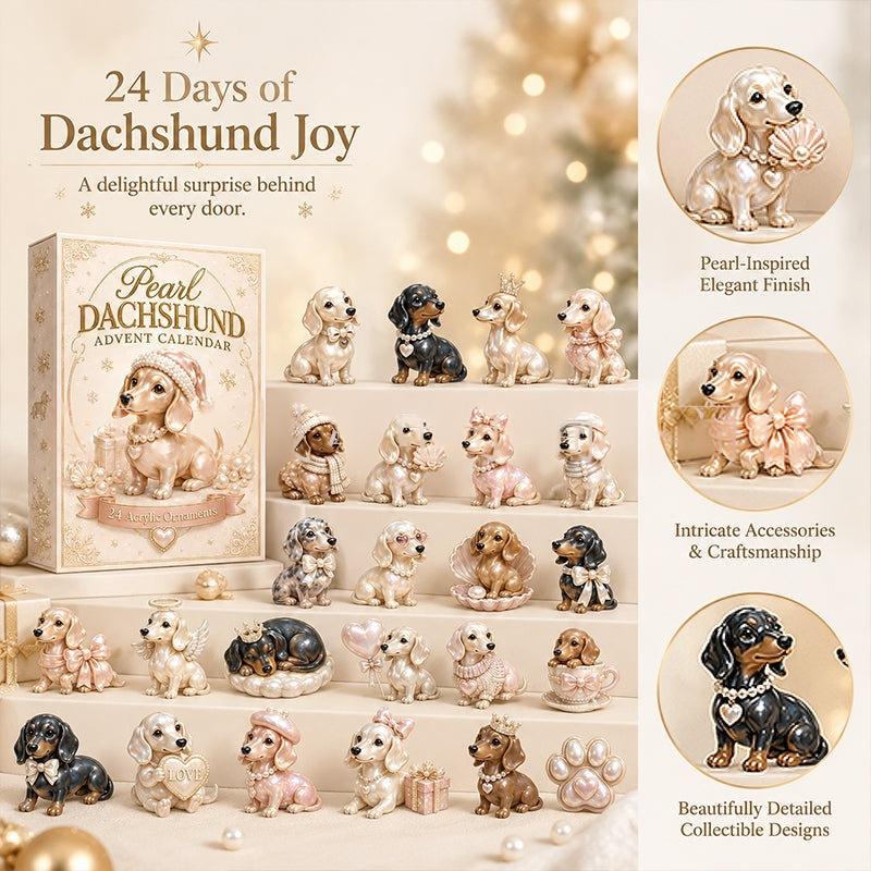 Pearl Dachshund Christmas Advent Calendar