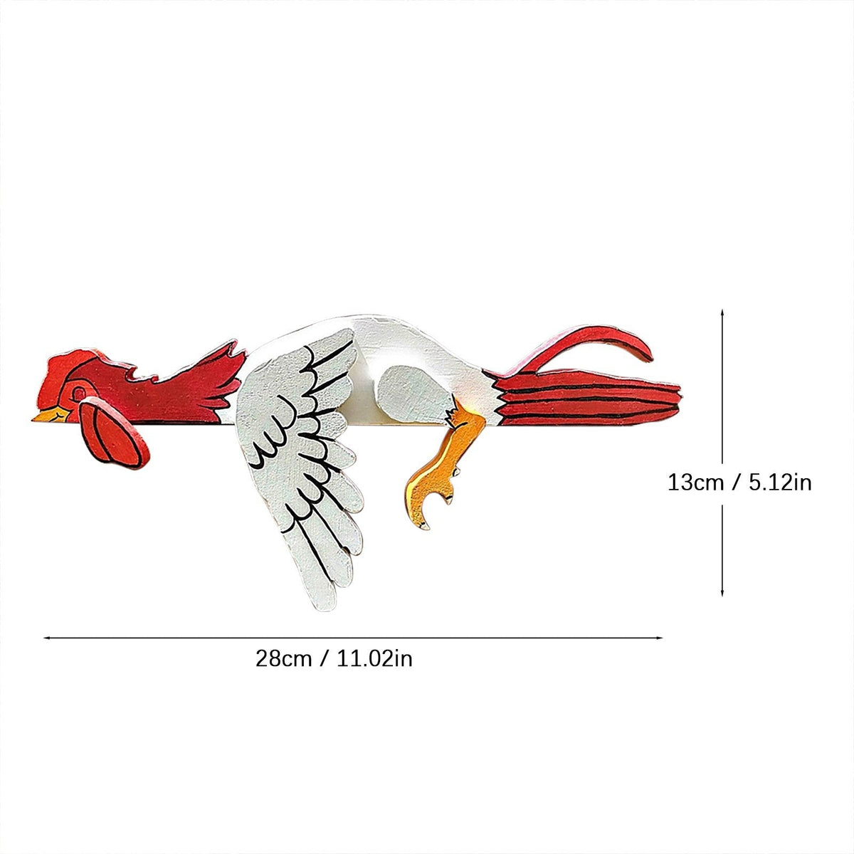 Funny Breakaway Turkey Fence Topper – Thanksgiving Yard & Home Decoration