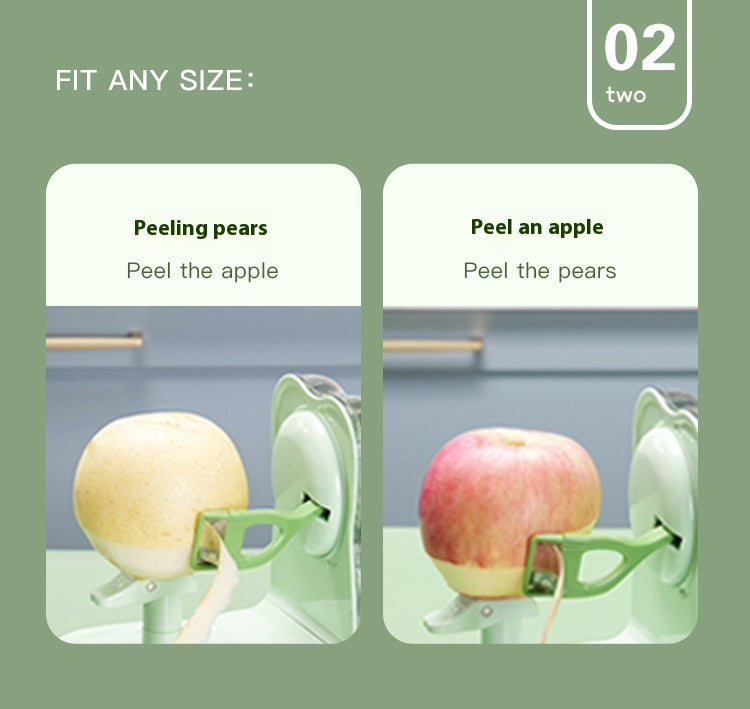 Fruit Peeler Two-in-one Hand Shake Fruit Cutter Kitchen Gadgets