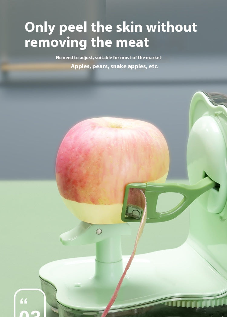 Fruit Peeler Two-in-one Hand Shake Fruit Cutter Kitchen Gadgets