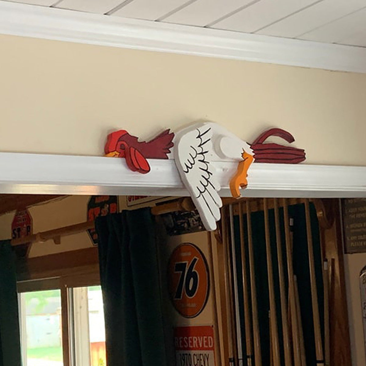 Funny Breakaway Turkey Fence Topper – Thanksgiving Yard & Home Decoration