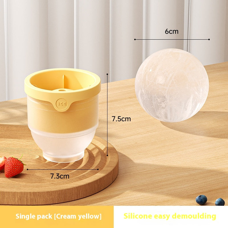 Food Grade Ice Hockey Mold Ice Maker Circular Ice Cube