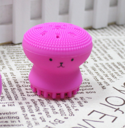 Cute Silicone Cleansing And Exfoliating Tool Brush