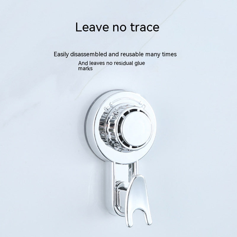 Wall Suction Cup Hook Punch-free Powerful Vacuum Single Hook Kitchen Bathroom Door Rear Non-marking Clothes Hook
