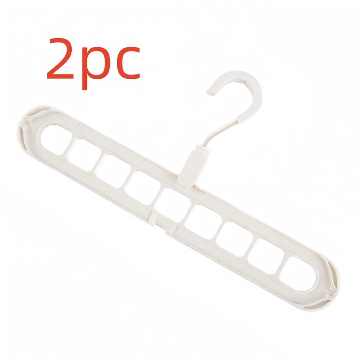 9-hole Clothes Hanger Organizer Space Saving Hanger Multi-function Folding Magic Hangers Drying Racks Scarf Clothes Storage
