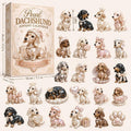 Pearl Dachshund Christmas Advent Calendar