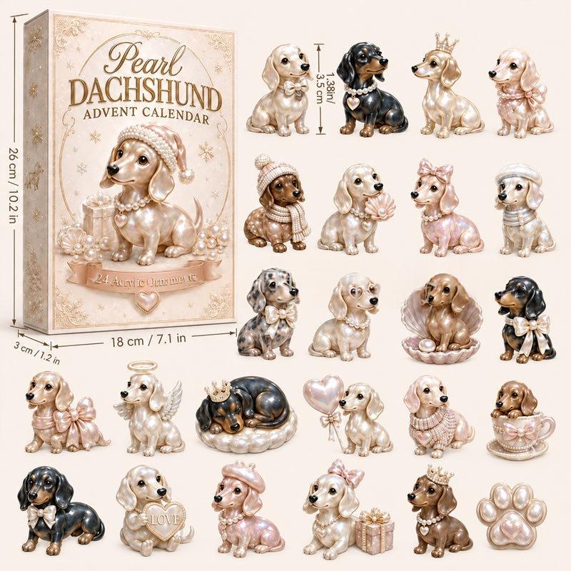 Pearl Dachshund Christmas Advent Calendar