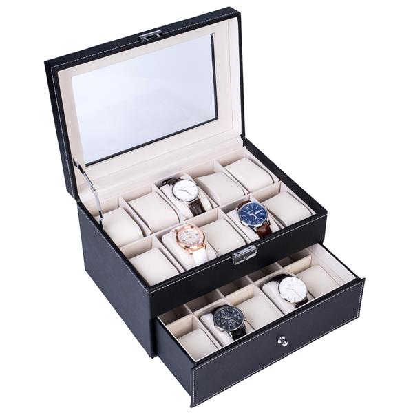 20 Seater Double-layer High-end Watch Storage Box
