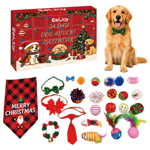 24-day Dog Christmas Countdown Calendar
