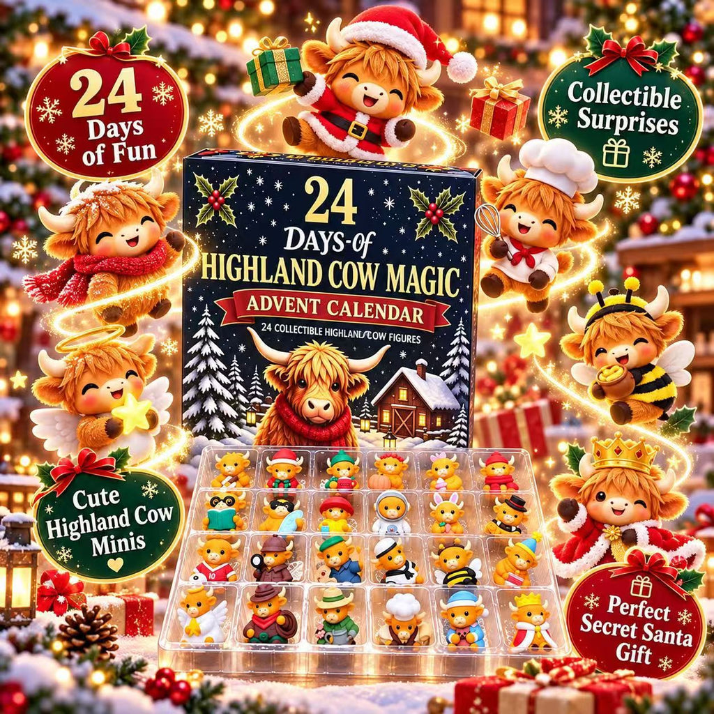 24-Day Christmas Countdown Squishy Toy Blind Box Calendar – Slow-Rising TPR Surprise Set