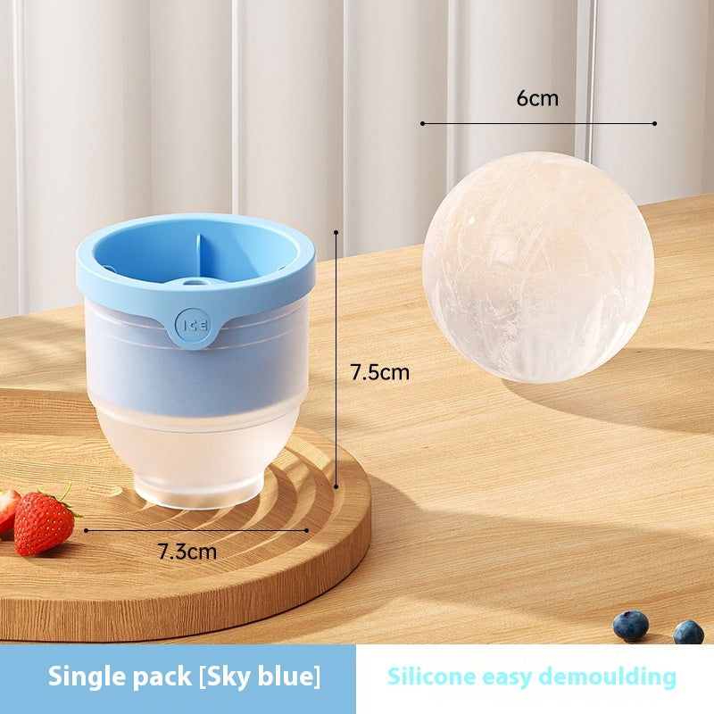 Food Grade Ice Hockey Mold Ice Maker Circular Ice Cube