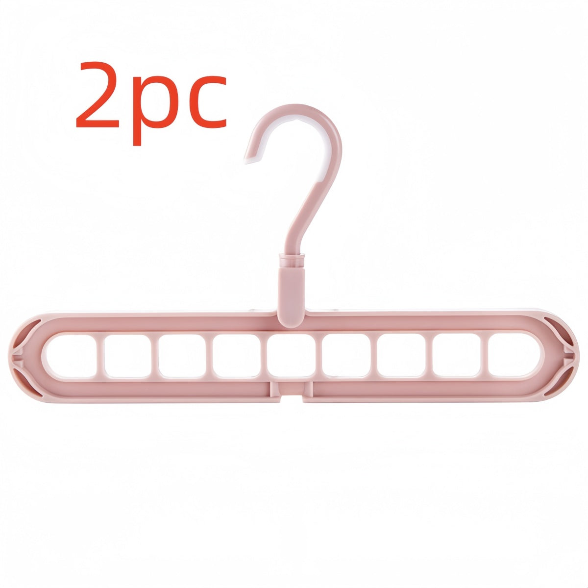9-hole Clothes Hanger Organizer Space Saving Hanger Multi-function Folding Magic Hangers Drying Racks Scarf Clothes Storage