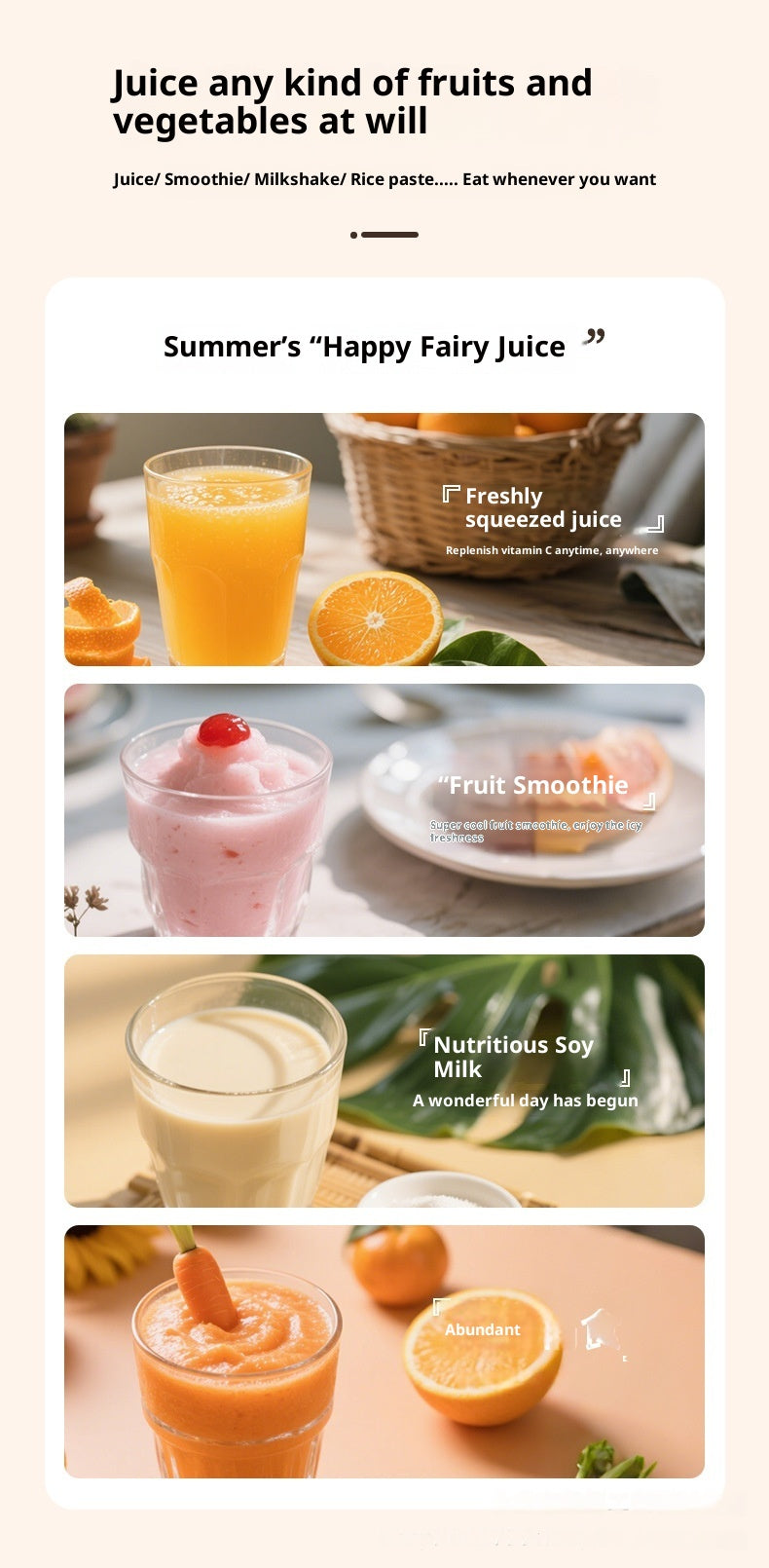 Multifunctional Rechargeable Electric USB Juicer Cup Double Cup Handheld Mixer Cup 500 ML Blending Juice Cup Outdoor