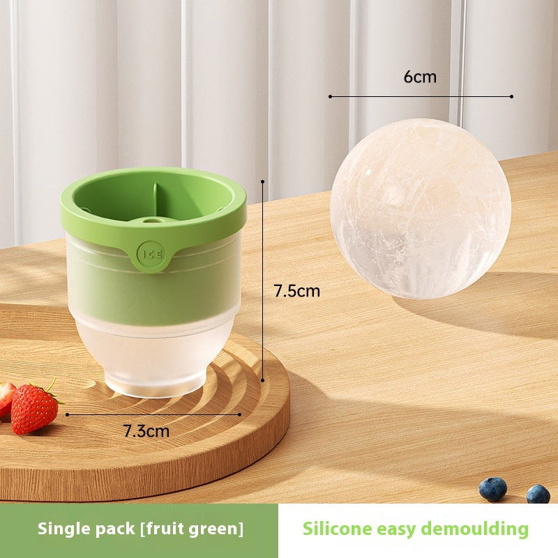 Food Grade Ice Hockey Mold Ice Maker Circular Ice Cube
