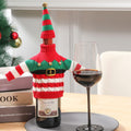 Christmas Knitted Wine Bottle Covers